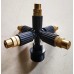 Five Outlet Copper fogger Head  with 0.8mm Orifice